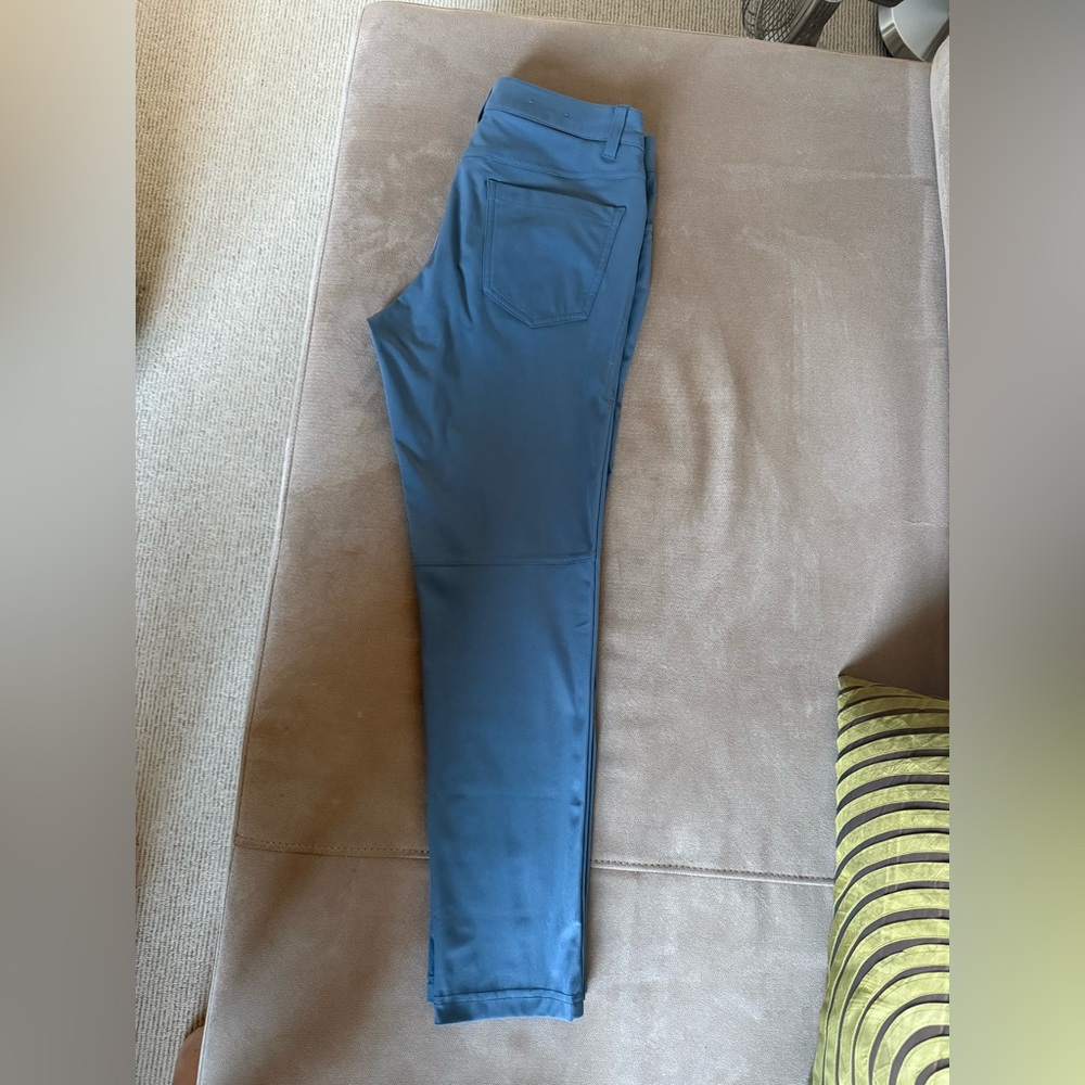 Lululemon ABC Slim Iron Blue 28 x 27